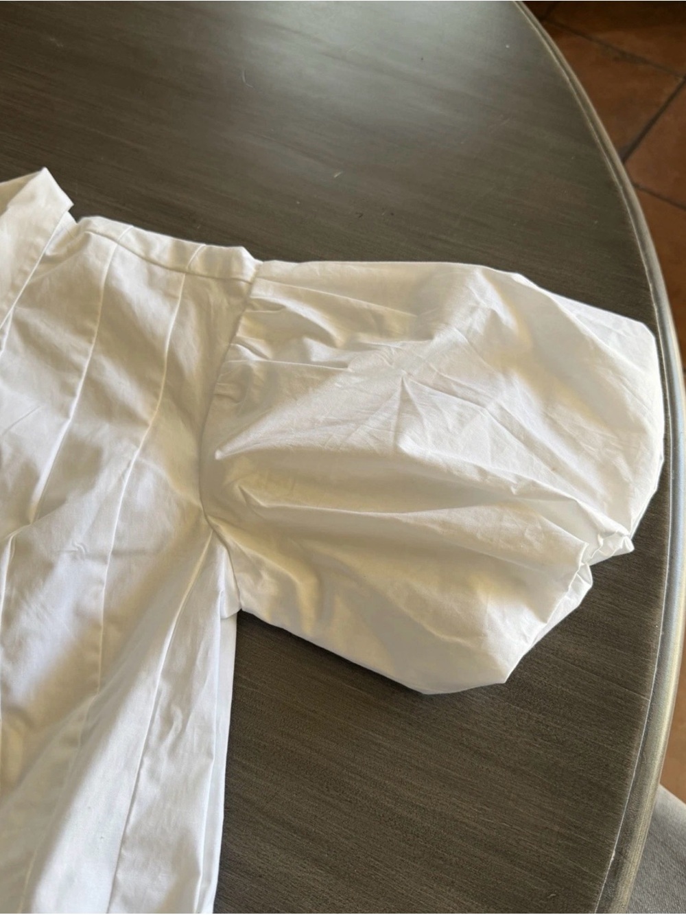 J CREW SIZE 00 Puff-sleeve button-up shirt CT093 $128 - Picture 10 of 12